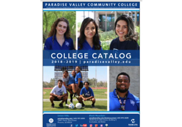 PVCC 2018-2019 Catalog Cover