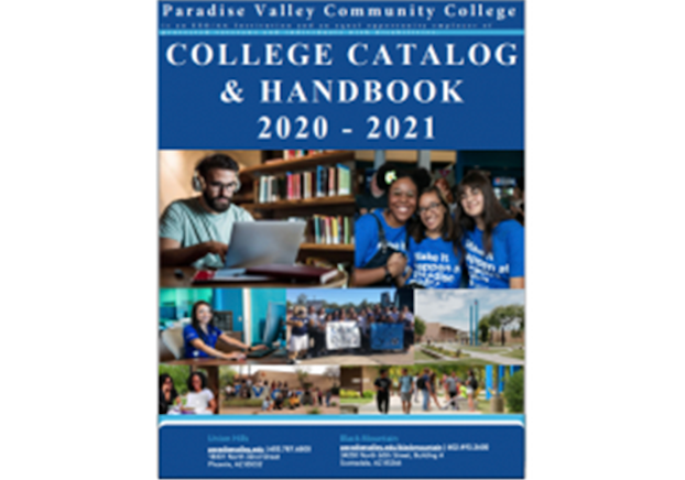 PVCC 2020-2021 Catalog Cover